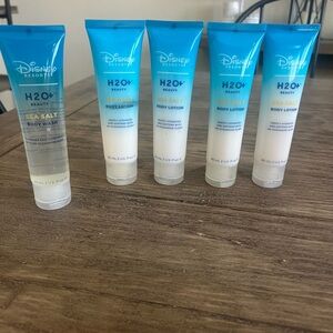 Disney Resorts H2O+ Beauty Sea Salt Body Lotion (4) & Body Wash (1)